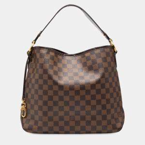 مملوكة مسبقًا Louis Vuitton Brown Damier Ebene Delightful PM
