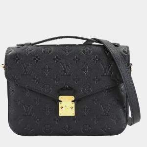 Pre Owned حقيبة كتف لويس فويتون تريو مسنجر نوير مونوجرام شادو جلد