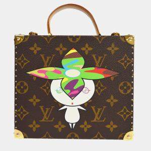 Pre Owned Louis Vuitton Flower Hat Man jewelry Box Takashi Murakami