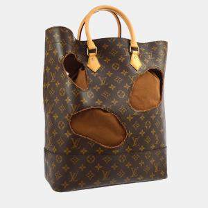 Pre Owned Louis Vuitton Bag With Holes Tote Bag Comme des Garcons