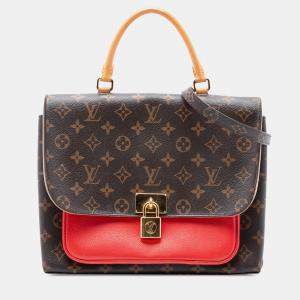 Pre Owned Louis Vuitton Brown Monogram Marignan