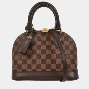 Pre Owned Louis Vuitton Damier Alma Bb 2Way Handbag