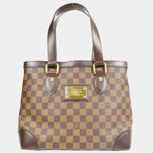 Pre Owned Louis Vuitton Damier Hampstead Pm Tote Handbag