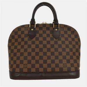 Pre Owned Louis Vuitton Damier Alma Handbag