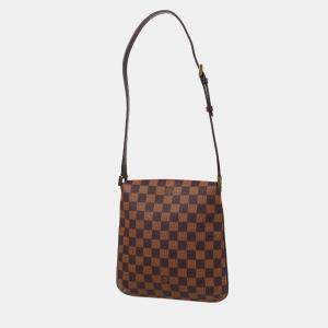 Pre Owned Louis Vuitton Damier Musette Salsa Short Strap Shoulder Bag