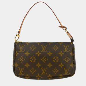 Pre Owned Louis Vuitton Monogram Pochette Accessoires Handbag