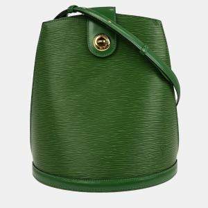 مملوكة مسبقًا حقيبة كتف لوي فيتون إبي خضراء كلوني