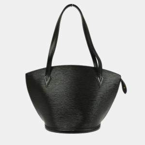 Pre Owned Louis Vuitton Black Epi Saint Jacques Shopping Tote