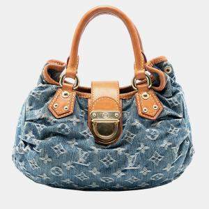 مملوكة مسبقًا Louis Vuitton Blue Monogram Denim Pleaty