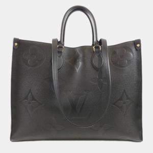 Pre Owned Louis Vuitton Monogram Empreinte On-The-Go Gm Handbag