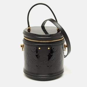 مملوكة مسبقًا حقيبة لويس فيتون كانز مونيغرام فيرني أسود مغناطيسي