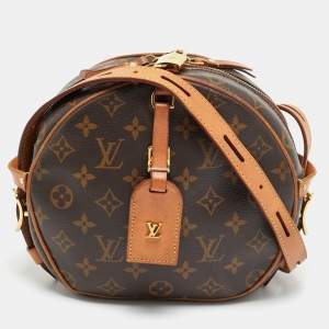 Pre Owned Louis Vuitton Boite Chapeau Souple MM Monogram Canvas Bag