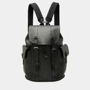 مملوكة مسبقًا Louis Vuitton Epi Christopher Pm Backpack Noir Black Leather