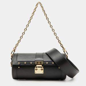 مملوكة مسبقًا Louis Vuitton Black Epi Papillon Trunk