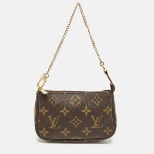 مملوكة مسبقًا Louis Vuitton Mini Monogram Canvas Pochette Accessoires Bag