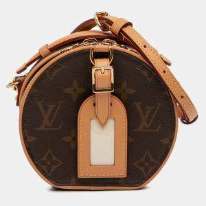 مملوكة مسبقًا Louis Vuitton Brown Monogram Mini Boite Chapeau