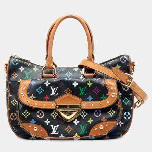 Pre Owned Louis Vuitton Black Monogram Multicolore Rita