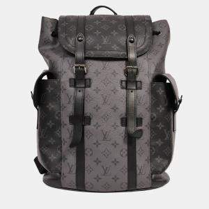 مملوكة مسبقًا Louis Vuitton Monogram Eclipse 'Christopher' MM Backpack