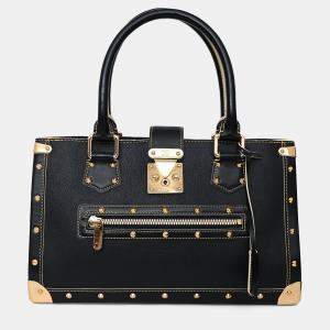 مملوكة مسبقًا Louis Vuitton Black Suhali Leather Le Fabuleux Tote