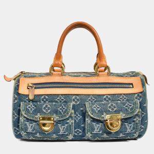 مملوكة مسبقًا Louis Vuitton 2005 Denim Neo Speedy Top Handle