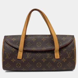 Pre Owned Louis Vuitton Brown Canvas Sonatine