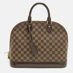مملوكة مسبقًا Louis Vuitton Alma MM Damier Ebene Canvas Bag