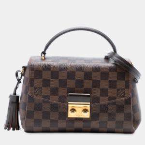 مملوكة مسبقًا Louis Vuitton Brown Damier Ebene Croisette