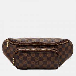 مملوكة مسبقًا حقيبة خصر لويس فويتون ميلفيل بوم داميير إبيني بني