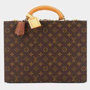 مملوكة مسبقًا Louis Vuitton Monogram Boite Bijoux Case/Trunk Case  Brown