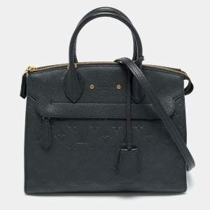 Pre Owned حقيبة لويس فيتون بون نوف MM مونوجرام برانت جلد أسود