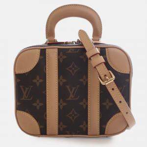 مملوكة مسبقًا Louis Vuitton Brown Monogram Valisette BB