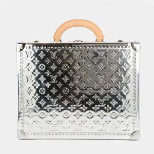 مملوكة مسبقًا Louis Vuitton Cotteville Silver Monogram Mirror Size 40