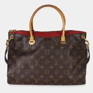 Pre Owned Louis Vuitton Cherry Monogram Pallas MM