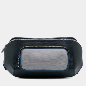 مملوكة مسبقًا حقيبة خصر لويس فويتون بوم إبى دامييه جرافيت أزرق