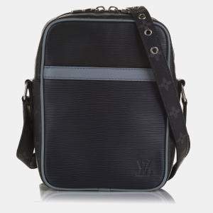 Pre Owned Louis Vuitton Blue Epi Monogram Danube PM