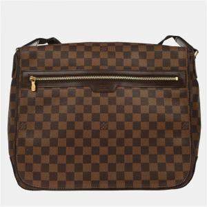 Pre Owned Louis Vuitton Damier Spencer Laptop Shoulder Bag