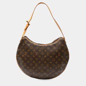 مملوكة مسبقًا Louis Vuitton Brown Monogram Croissant GM