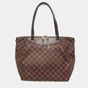 مملوكة مسبقًا Louis Vuitton Damier Westminster GM Tote Bag Ebene