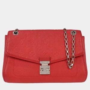 Pre Owned حقيبة كروس بودي لوي فويتون سانت جيرمان بي إم إمبرانت وردي