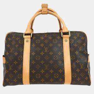 Pre Owned Louis Vuitton Monogram Carryall Duffle Bag
