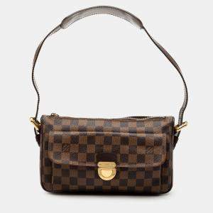 مملوكة مسبقًا Louis Vuitton Brown Damier Ebene Ravello GM