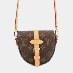 Pre Owned Louis Vuitton Micro Chantilly Red Monogram