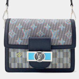 Pre Owned Louis Vuitton Dauphine Multicolor/Beige Monogram LV Pop Size Mini