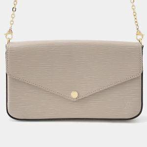 مملوكة مسبقًا Louis Vuitton Felicie Pochette Beige Epi Leather