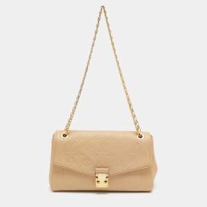 مملوكة  مسبقًا Louis Vuitton Saint Germain PM Beige Monogram Empreinte Leather Bag