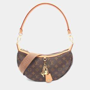 مملوكة مسبقًا Louis Vuitton Looping Shoulder Bag In Coated Canvas And Leather Monogram Design Brown