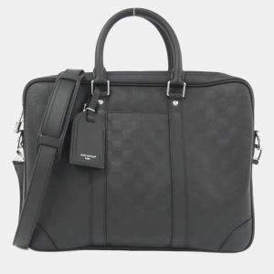 مملوكة مسبقًا Louis Vuitton Damier Infini Porte Document Voyage Handbag