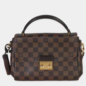 Pre Owned Louis Vuitton Damier Ebene Canvas Croisette