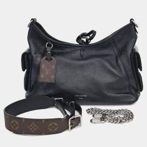 مملوكة مسبقًا Louis Vuitton Black Leather Cargo PM