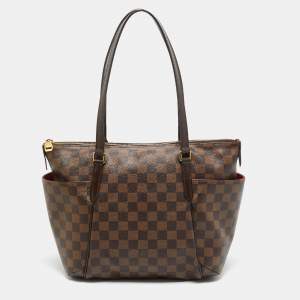 مملوكة مسبقًا Louis Vuitton Totally PM Damier Ebene Canvas Bag